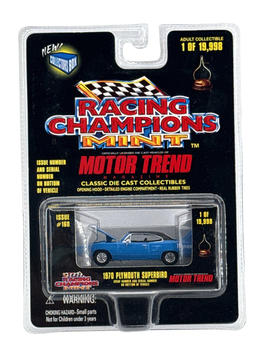 Vintage Racing Champions Mint 1970 Plymouth Superbird Die-Cast 1:64 Motor Trend
