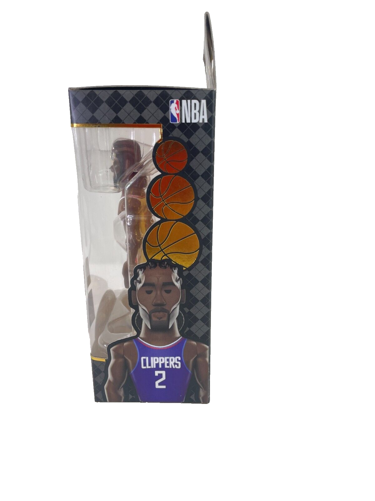 Funko Gold Kawhi Leonard CHASE Figure White Clippers Jersey NBA DRM210812 1956