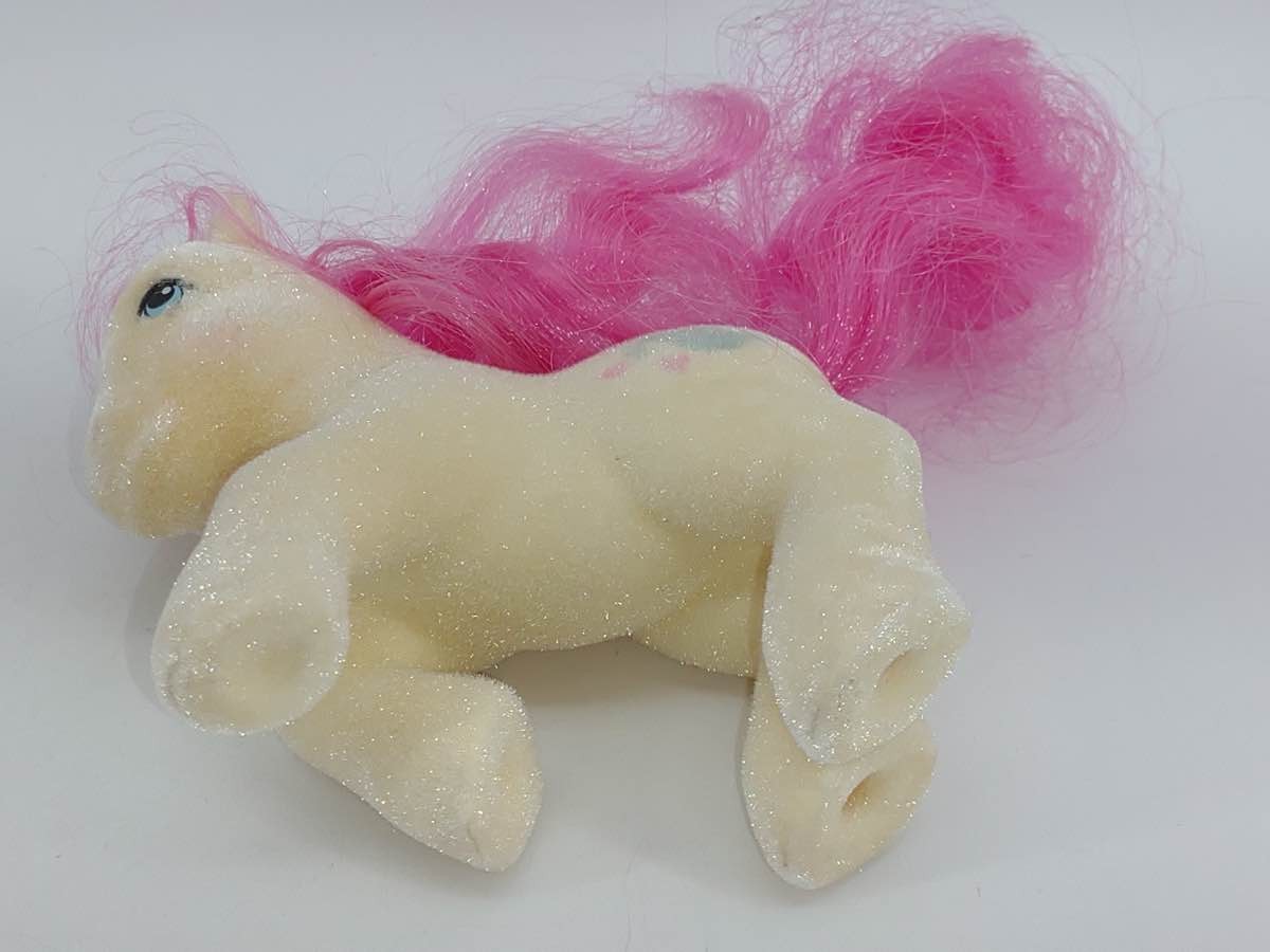 1983 My Little Pony G1 Sundance So Soft Pink Hair Hearts MLP