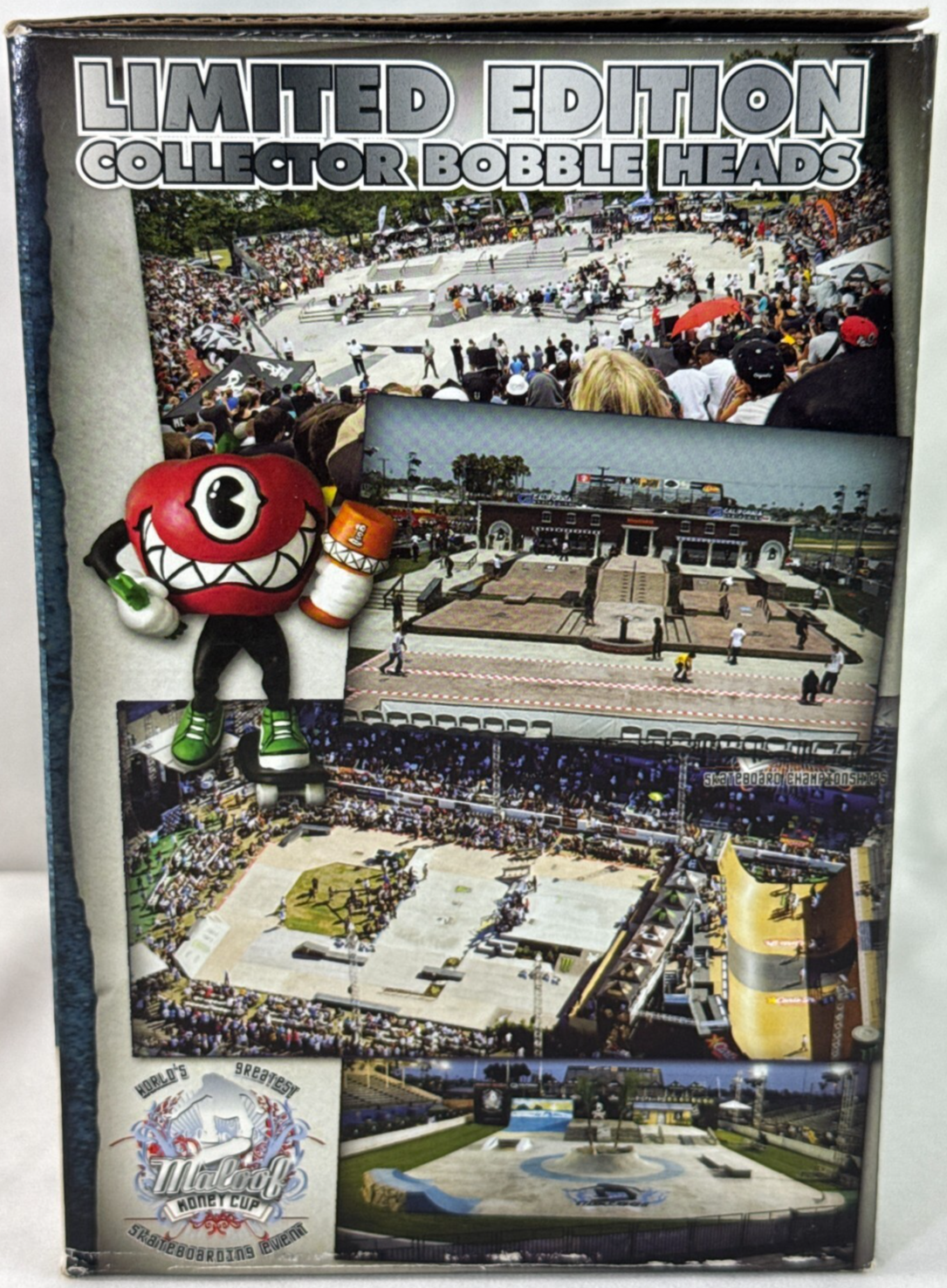Maloof Money Cup Bobble Head Skateboarding Mascot Limited Edition NYC Promo