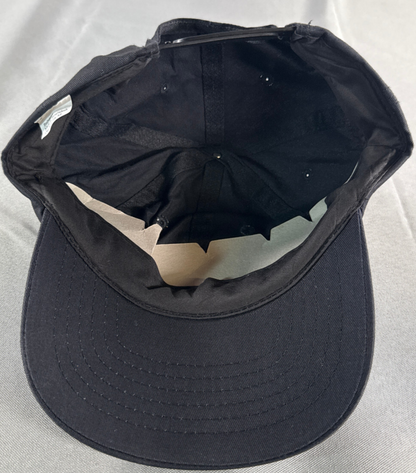Budweiser Beer Hat Black Snapback Cap Adjustable OSFA Logo Embroidered Script