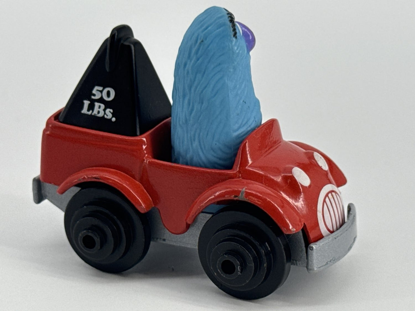 Sesame Street Herry Monster Die Cast Car 50 Lbs Muppets 1980s Toy
