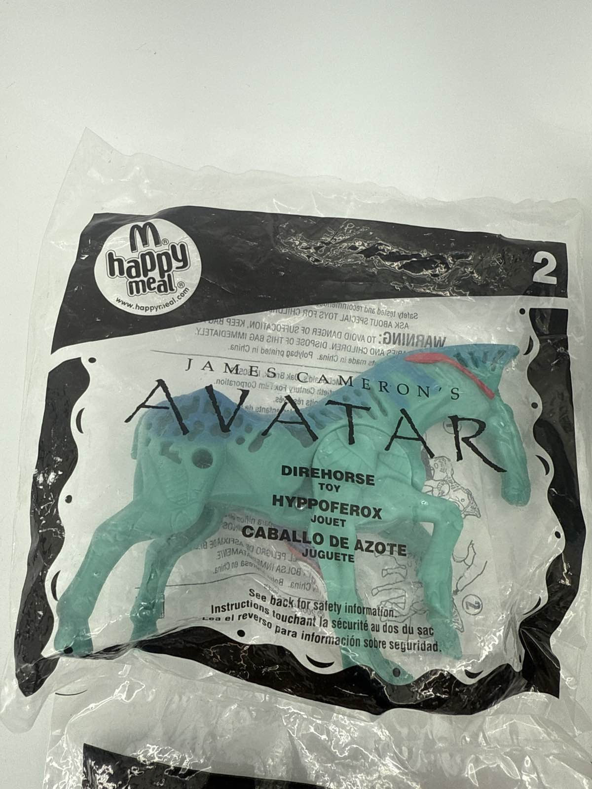 2009 McDonald's Avatar Happy Meal Toy Sealed MIP Figures