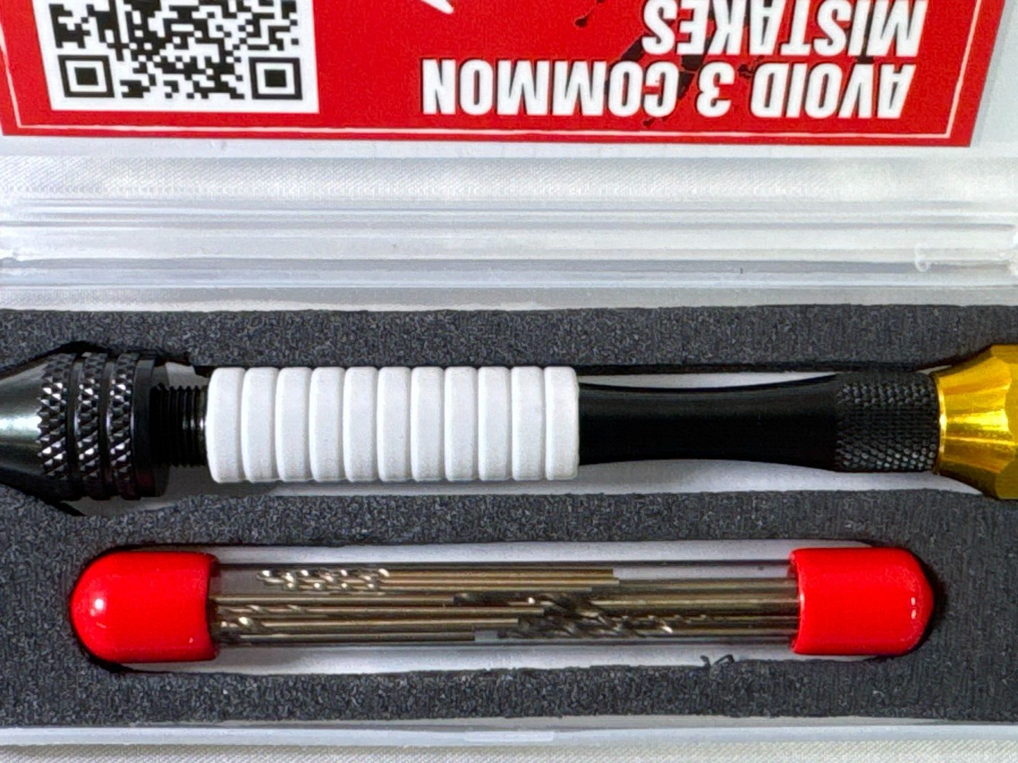 Pin Vise Jewelry Hand Drill Manual w/ Micro Bits Precision CRAFT911 Rotary Tool