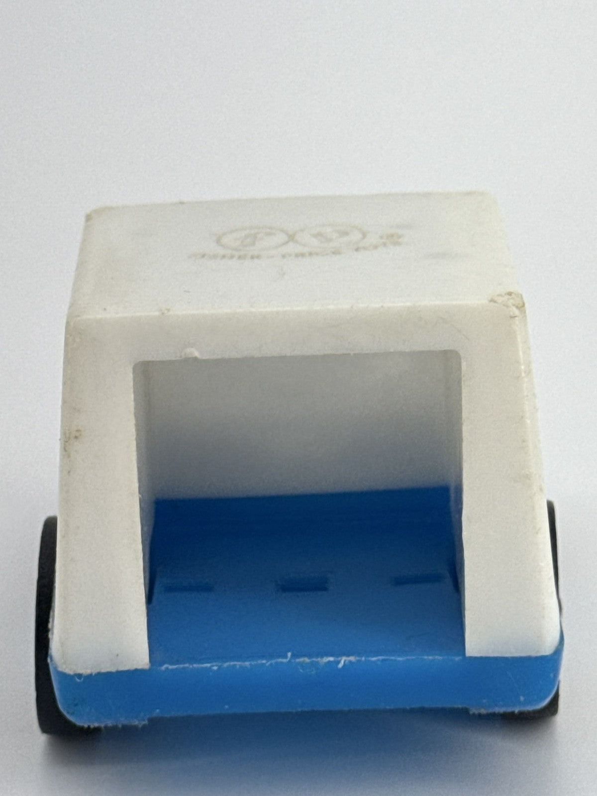 Fisher Price Little People Mail Truck White Blue Red Letters Post Office
