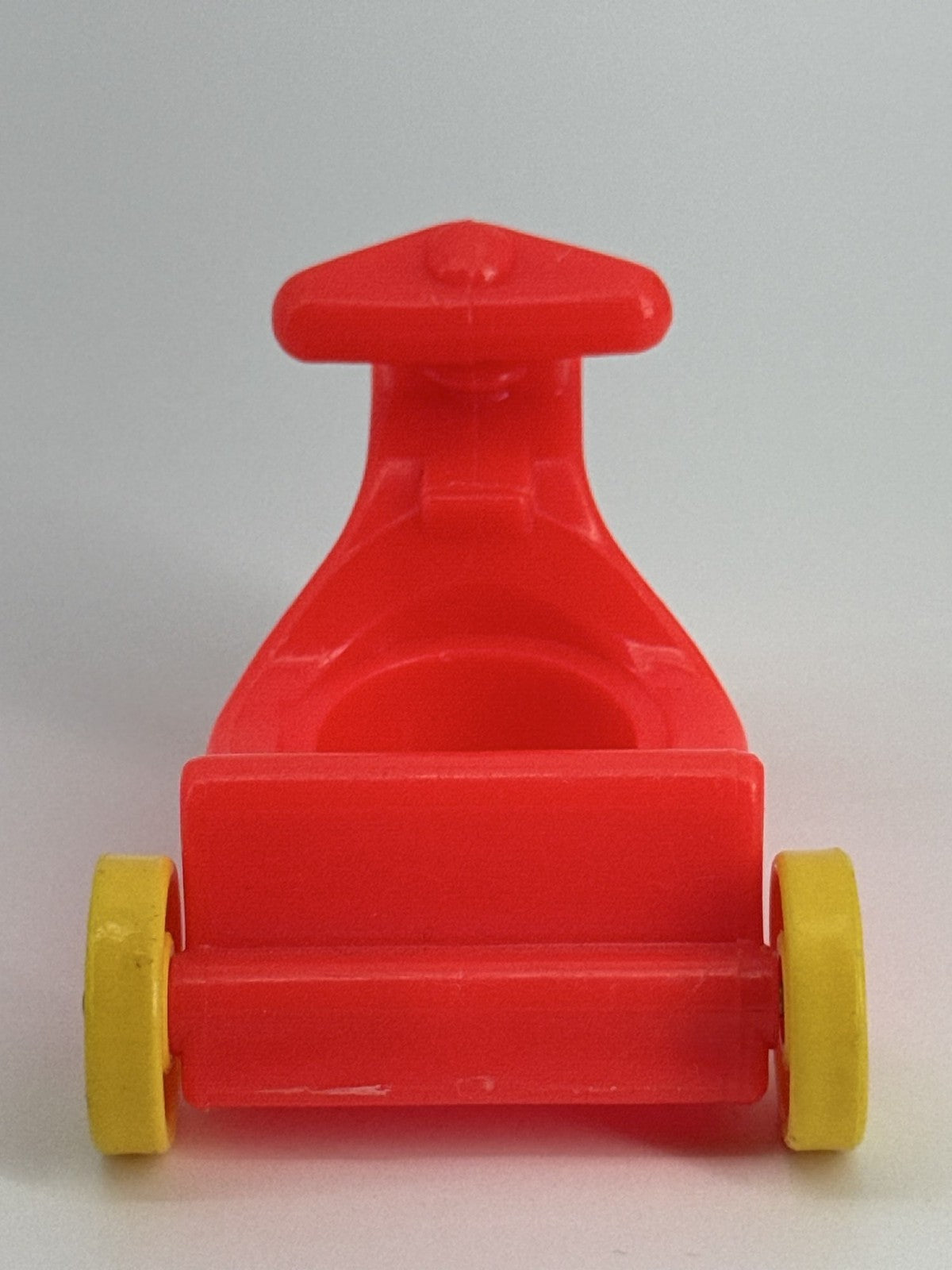 Fisher Price Little People Red Tricycle Yellow Wheels Toy