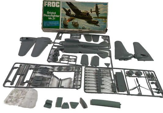 Vintage FROG F291 Bristol Beaufighter Mk.21 1/72 Model Kit – Rare! 2052
