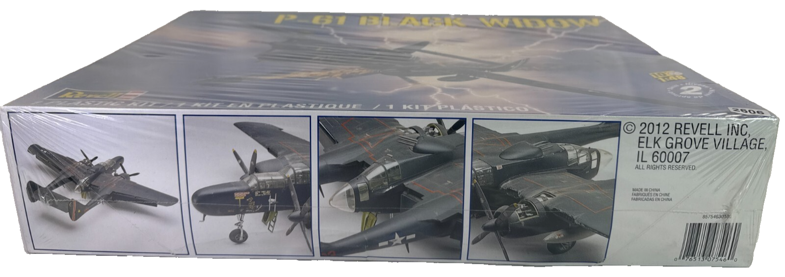 Revell 1/48 Scale P-61 Black Widow Model Kit 85-7546 Factory Sealed 2012 Aircraf
