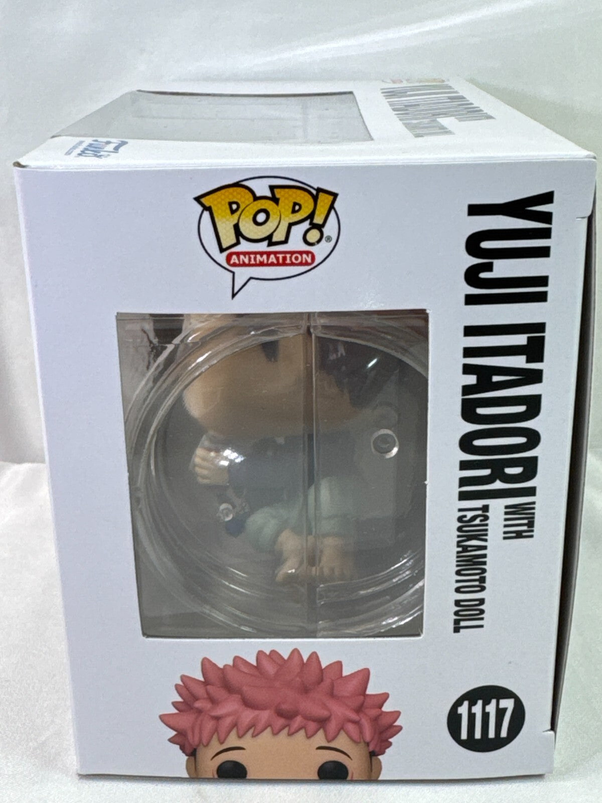 Yuji Itadori with Tsukamoto Doll Funko Pop #1117 Jujutsu Kaisen FYE Exclusive