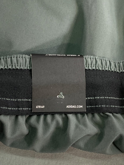 Adidas Shorts Mens Medium Gray Designed for Training AEROREADY Zip Pocket Gym