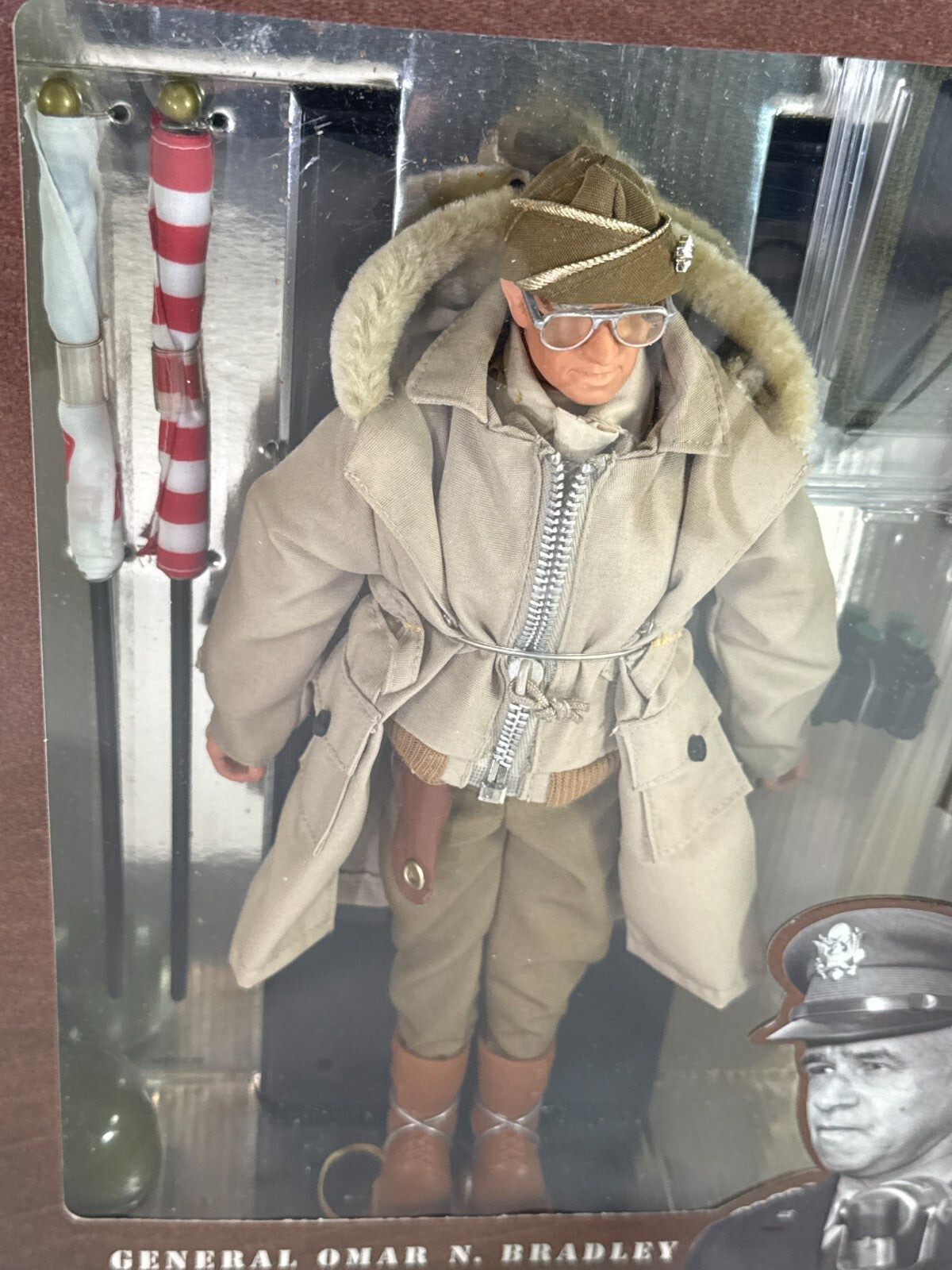 GI Joe 12” General Omar Bradley 1998 Hasbro Classic Collection WWII Figure Boxed