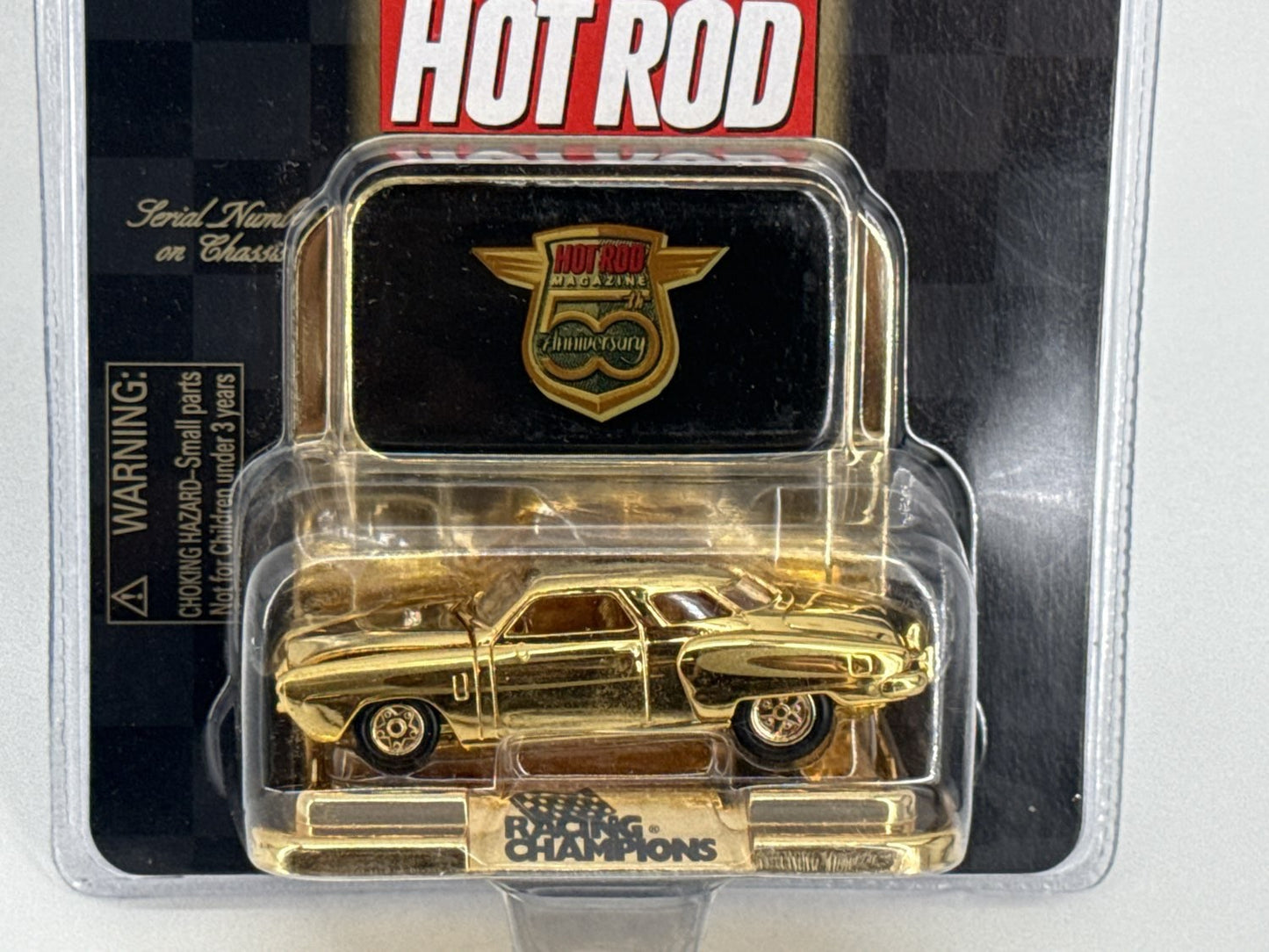 Racing Champions 24K Gold Plated Hot Rod 1:24 Diecast 1 of 9,998