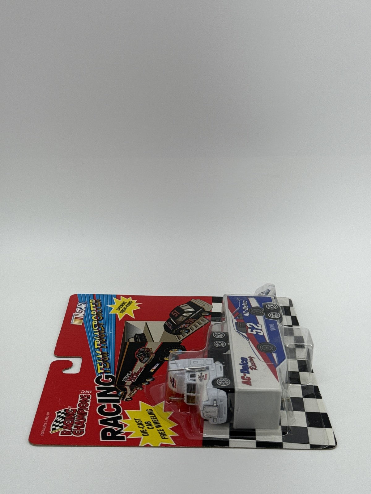 Vintage Racing Champions NASCAR Team Transporter AC Delco #52 Diecast New 1994