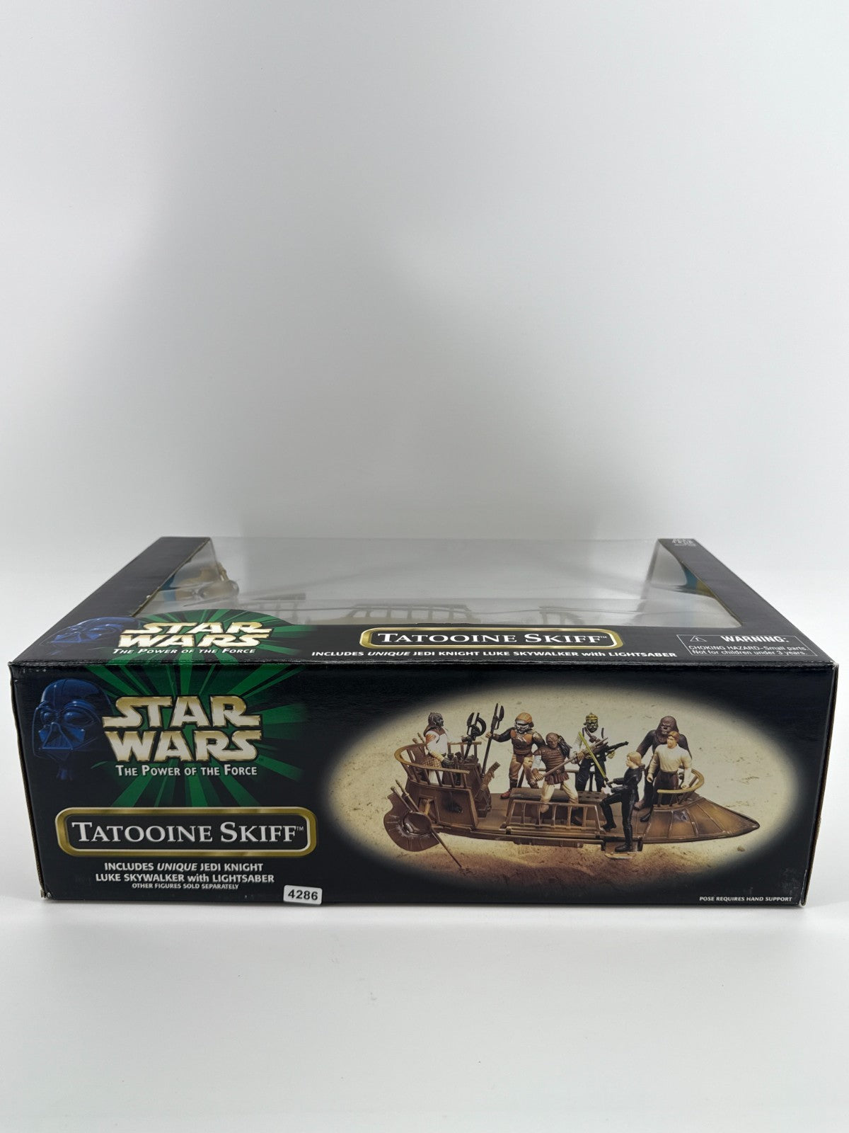 Star Wars POTF Tatooine Skiff Luke Jedi Knight Vehicle 1999 Kenner New Sealed