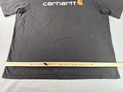 Carhartt Graphic Tee 3XL Black Cotton Short Sleeve Crewneck Workwear Fit