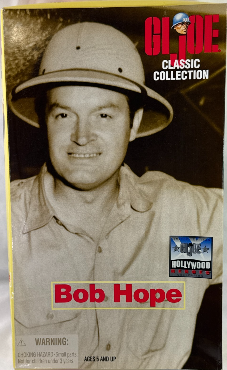 GI Joe Classic Collection Bob Hope Hollywood Heroes 12" NIB Hasbro 1998 Sealed