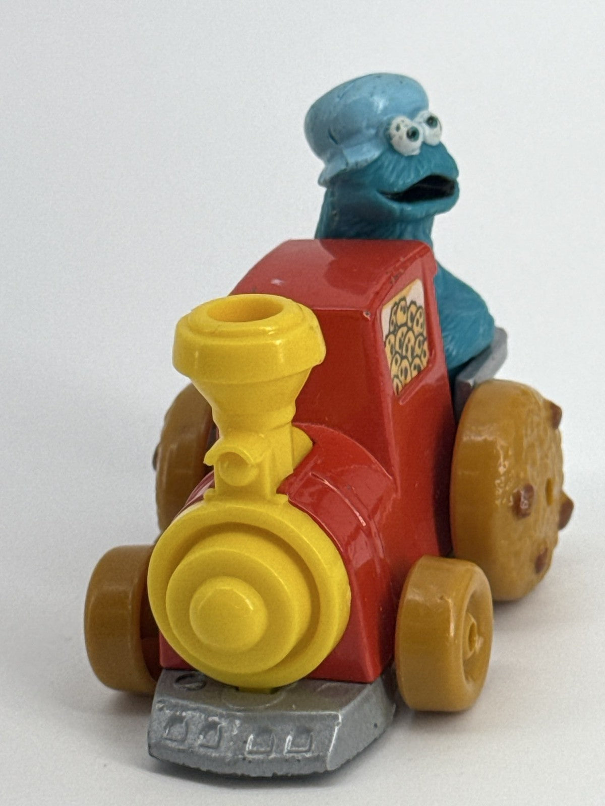 1981 Playskool Sesame Street Cookie Monster Train Engine Toy