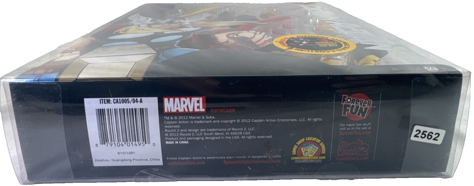 2012 Marvel Captain Action Thor 1/6 Scale Uniform Set w Hawkeye Parts NEW MOC