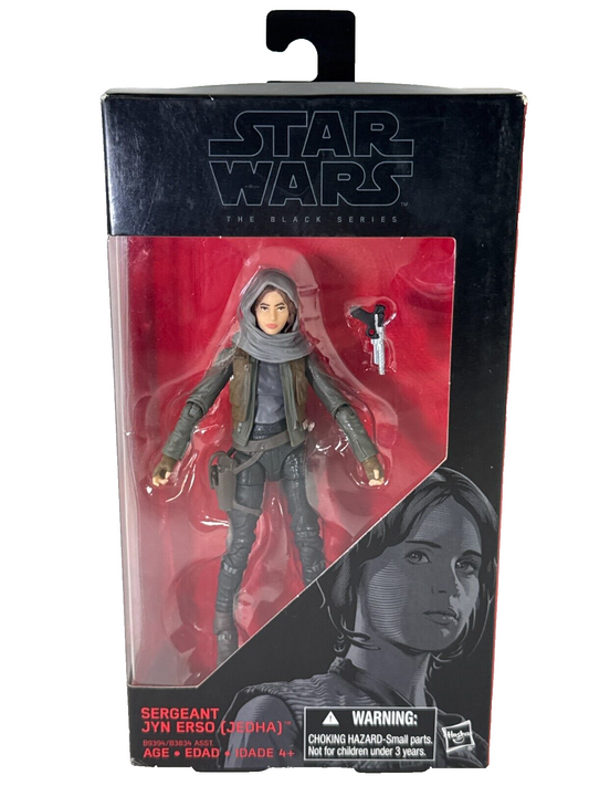 Star Wars Black Series Sergeant Jyn Erso (Jedha) Action Figure 22 Hasbro