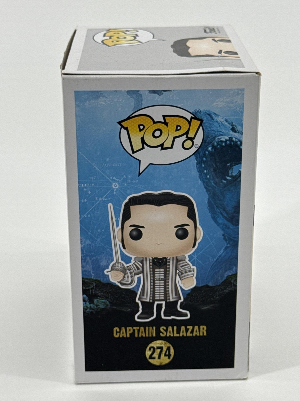 Funko Pop Pirates Of The Caribbean Captain Salazar 274 Figure Vinyl Boxed Black