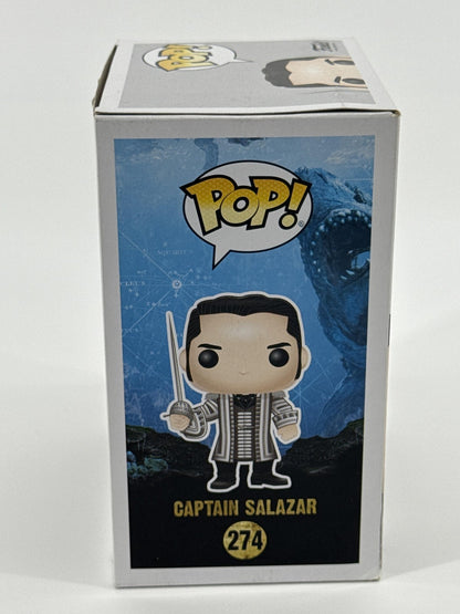Funko Pop Pirates Of The Caribbean Captain Salazar 274 Figure Vinyl Boxed Black