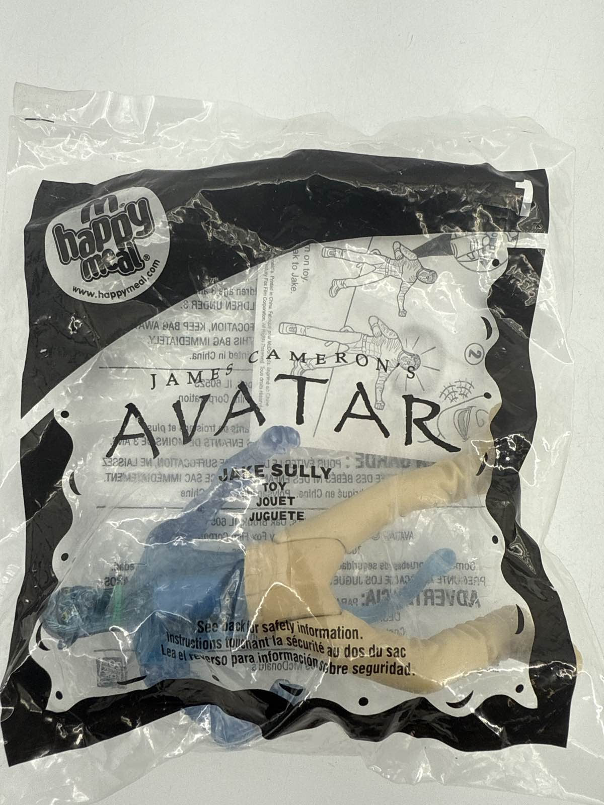 2009 McDonald's Avatar Happy Meal Toy Sealed MIP Figures