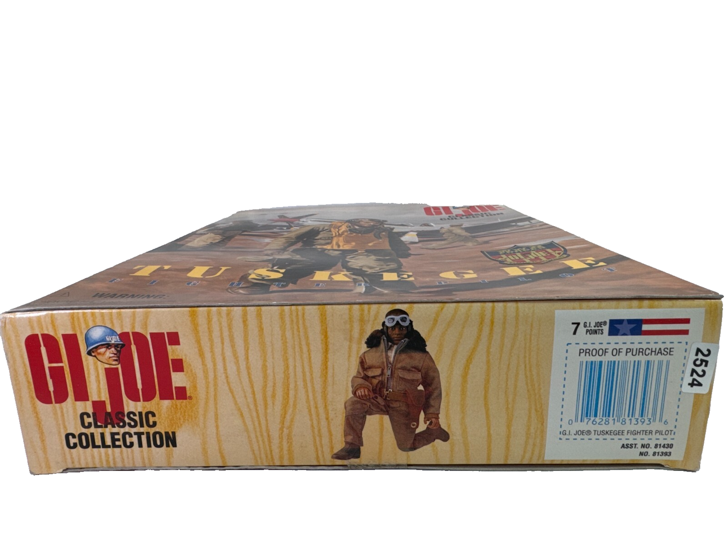 GI Joe Tuskegee Airmen Fighter Pilot 12" Figure 1996 Classic Collection WWII