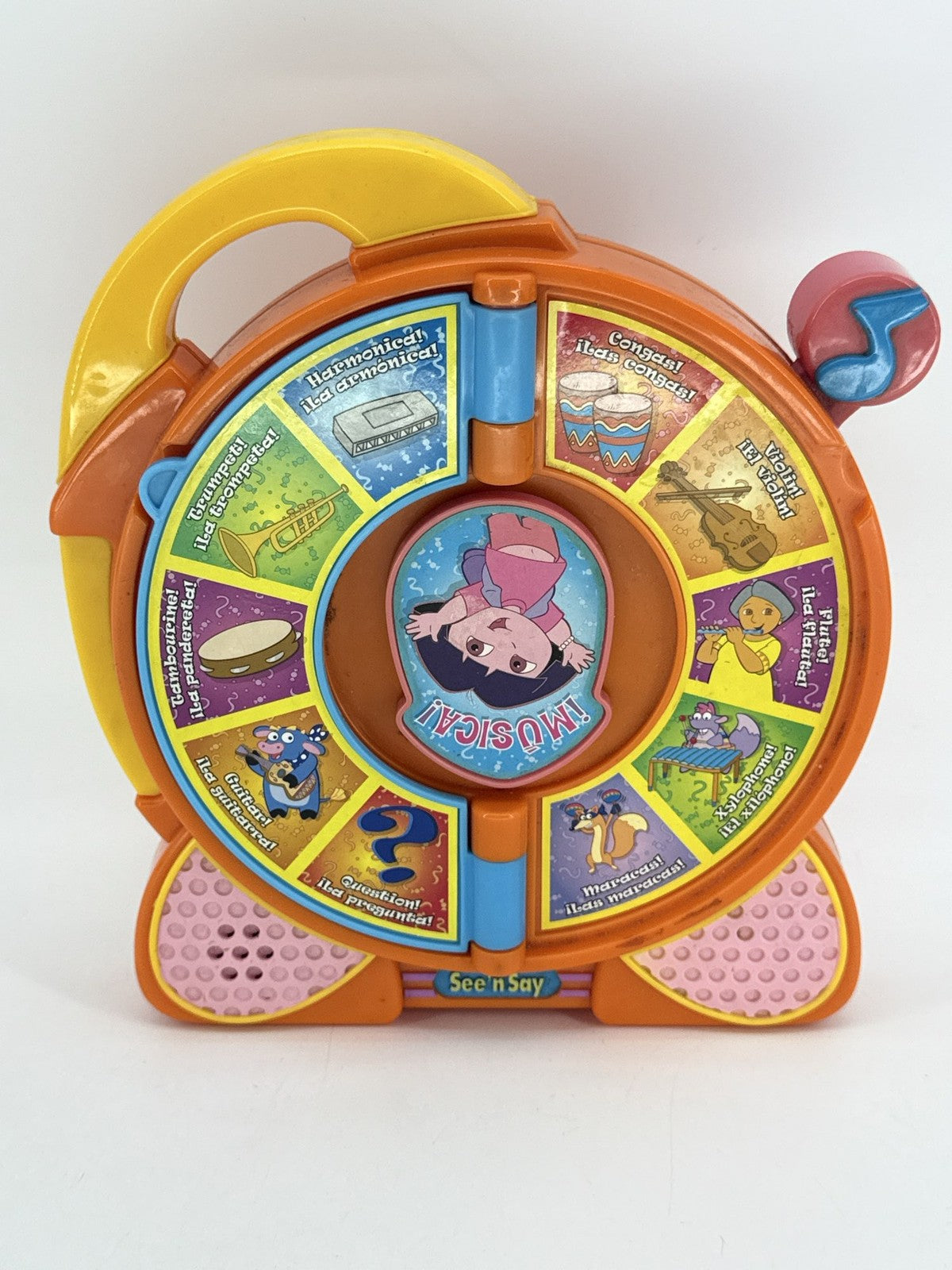 Dora The Explorer Musical See N Say Toy Mattel Learning Works Sounds Music