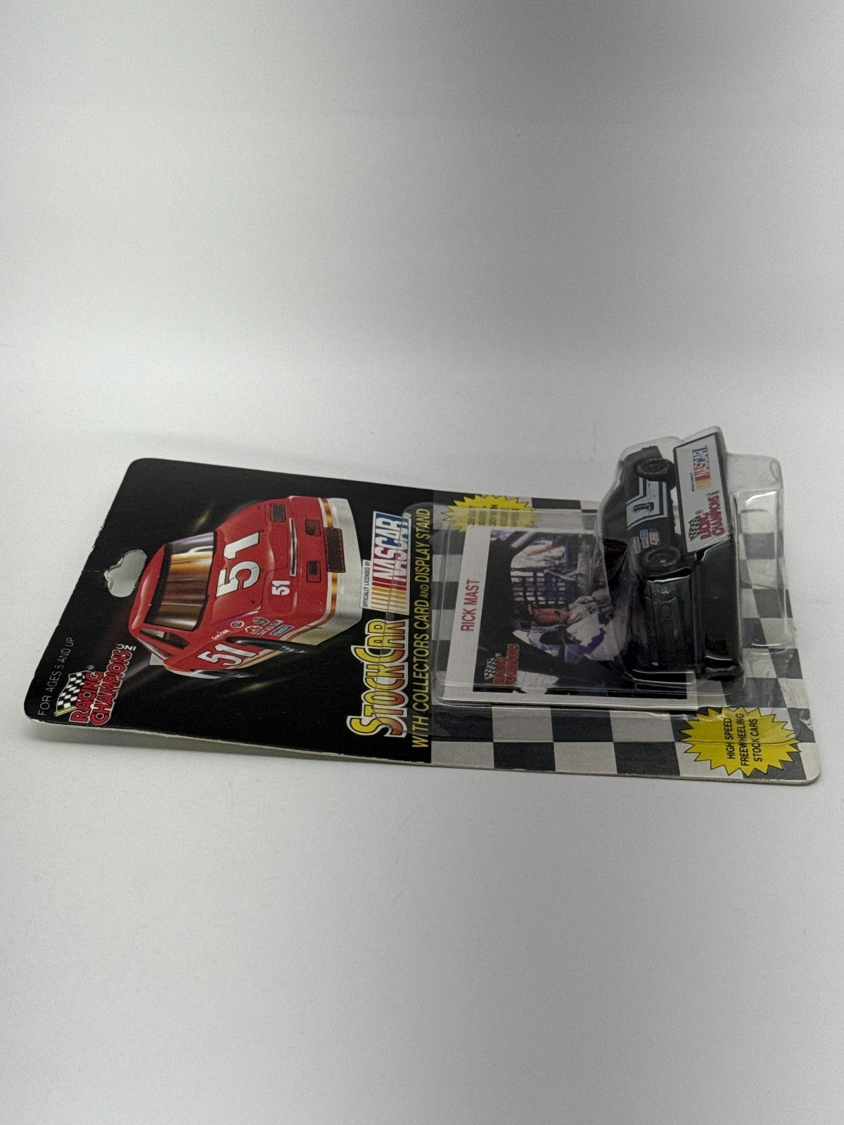 1991 Racing Champions NASCAR Rick Mast #1 Stock Car 1:64 Diecast NIP
