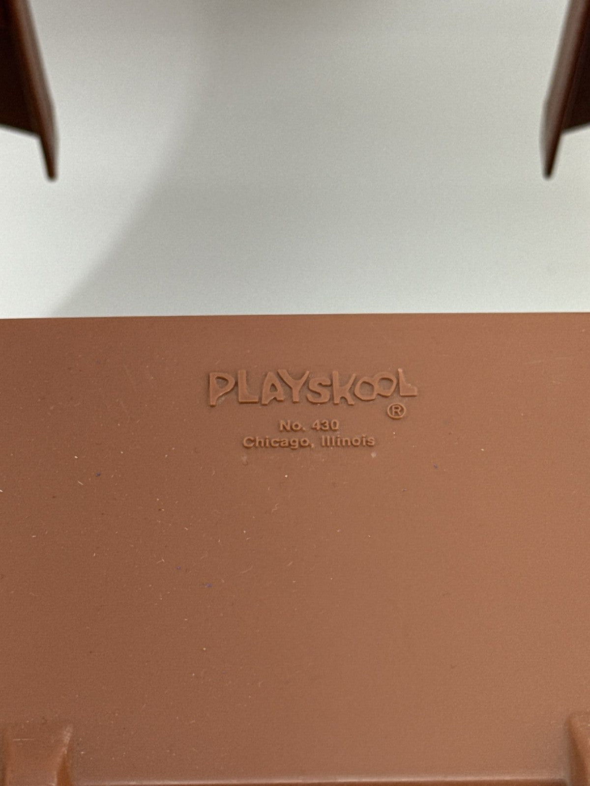 1974 Playskool McDonalds Restaurant Building Playmat #430