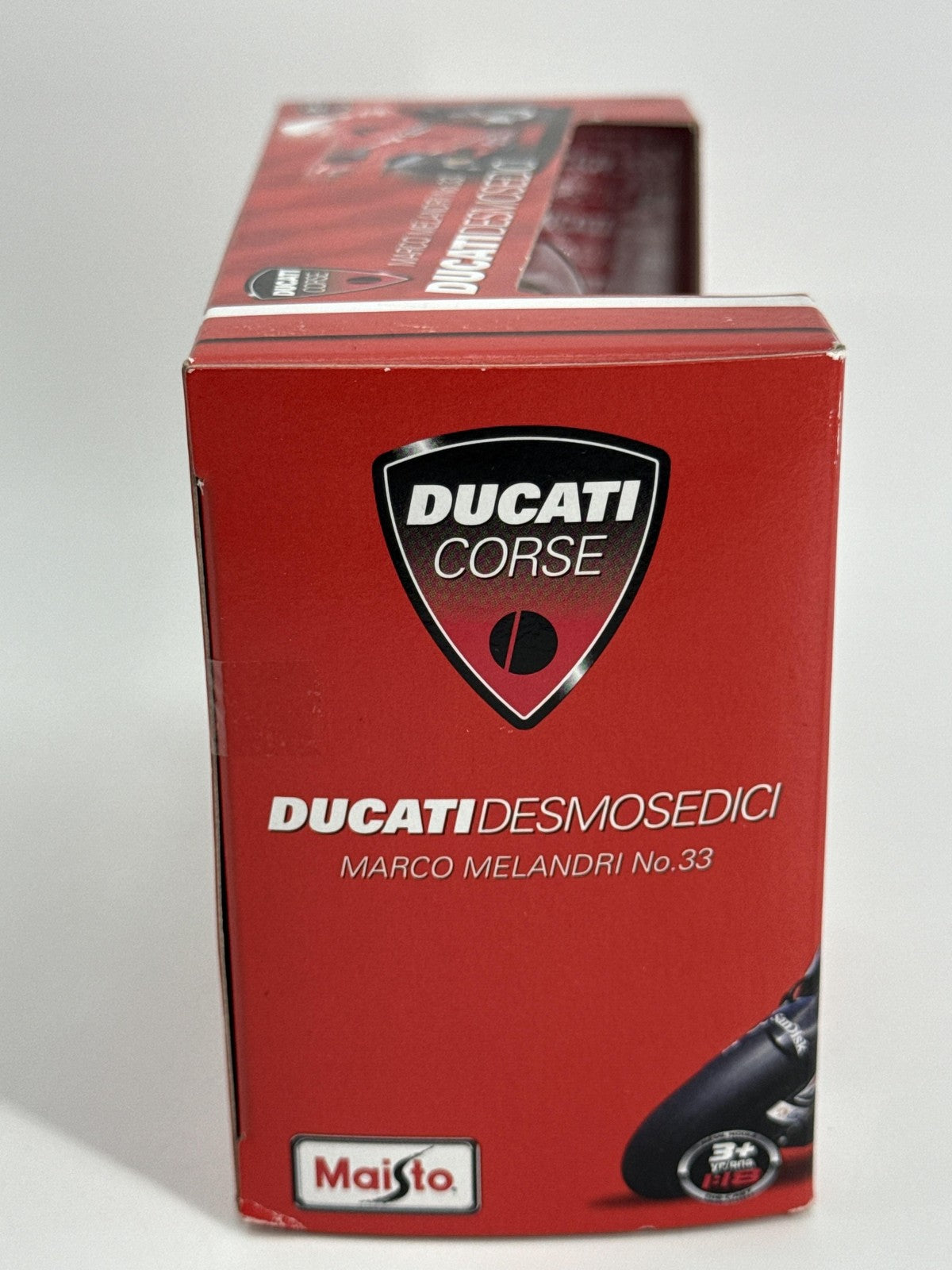 Maisto Ducati Desmosedici Marco Melandri #33 1:18 Red Diecast Motorcycle New