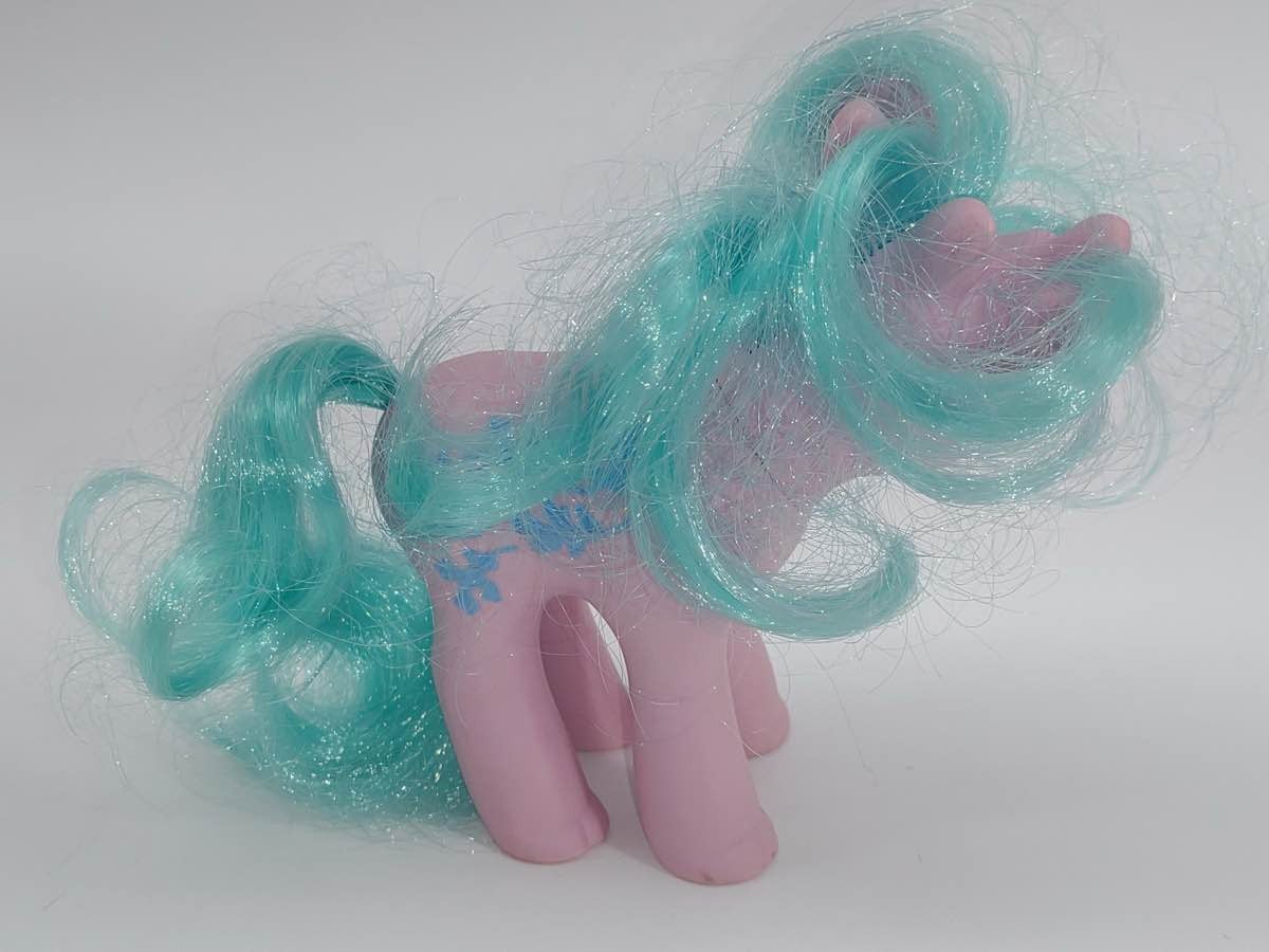 MLP G1 Oakley Moose 1987 Pony Friends Pink Blue