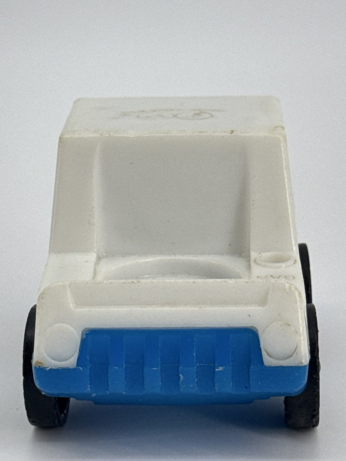 Fisher Price Little People Mail Truck White Blue Red Letters Post Office