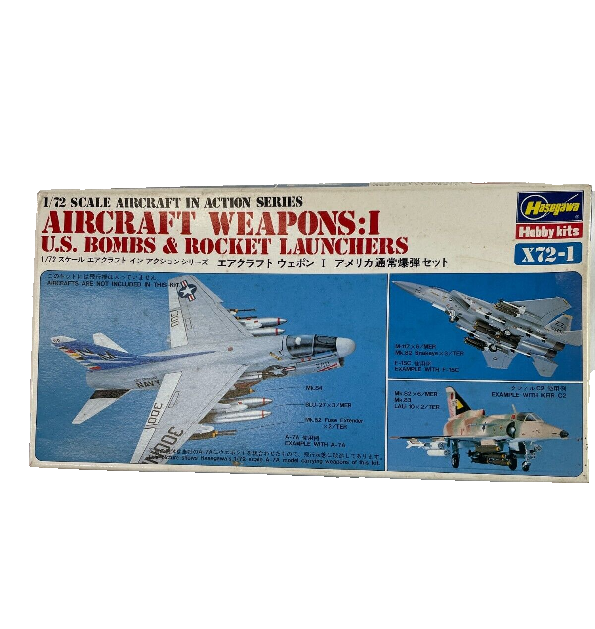 1/72 US Bombs & Rocket Launchers Set – Perfect for Modern Military Aircraft Dior