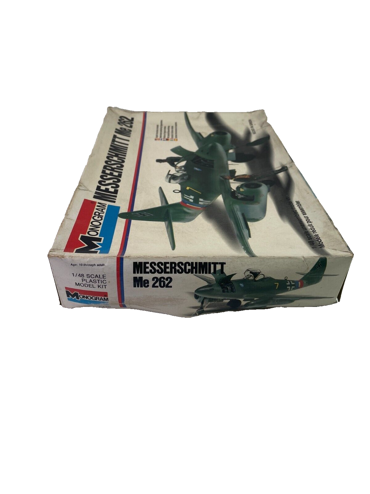 1/48 Scale Monogram, Messerschmitt Me 262 Airplane Model Kit #5410 BN Open Box