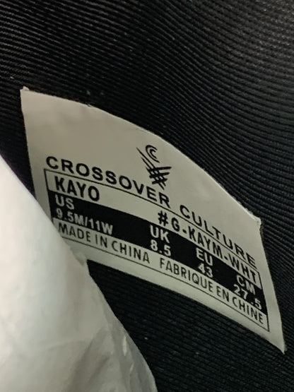Crossover Culture Kayo Atmosphere Shoes Mens Size 9.5 White Basketball Mid