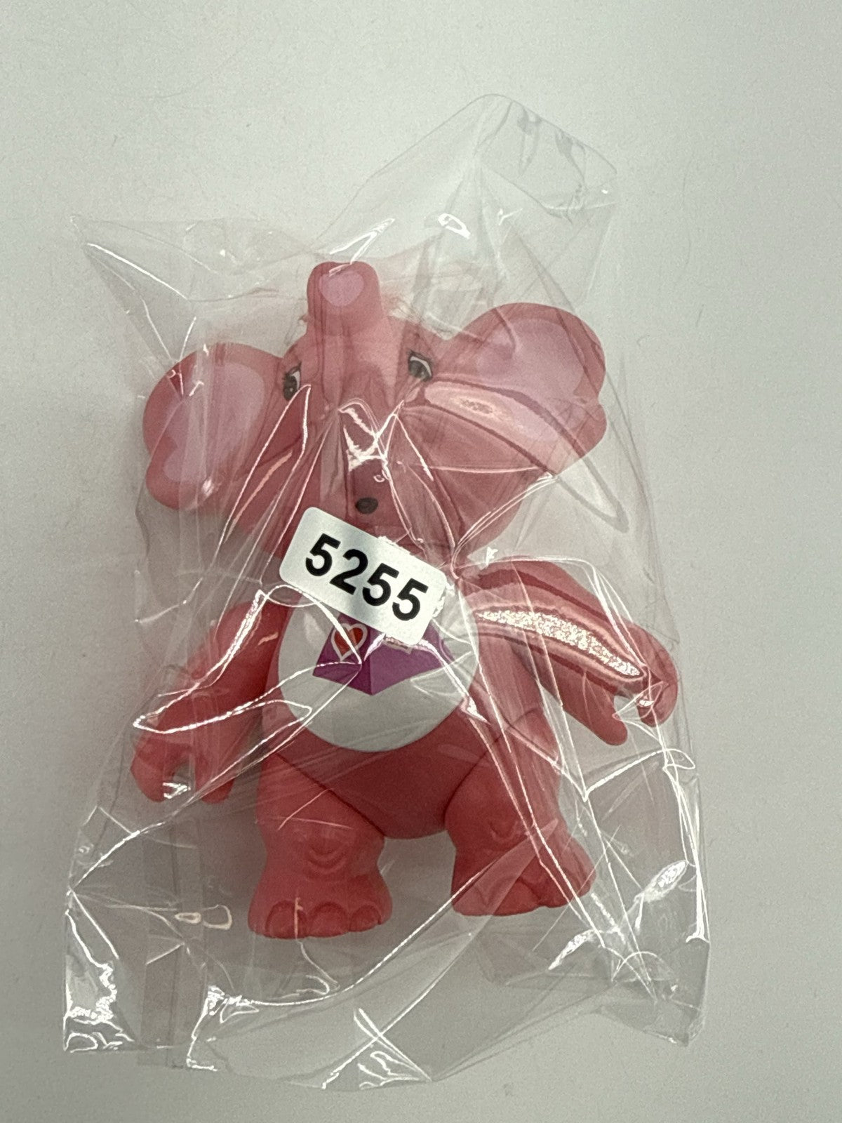 Kenner 1985 Care Bears Cousins Lotsa Heart Elephant Poseable Figure