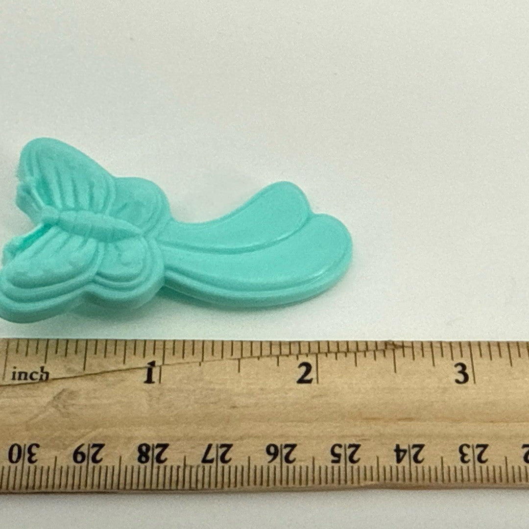 MLP G1 Teal Butterfly Brush 1980s