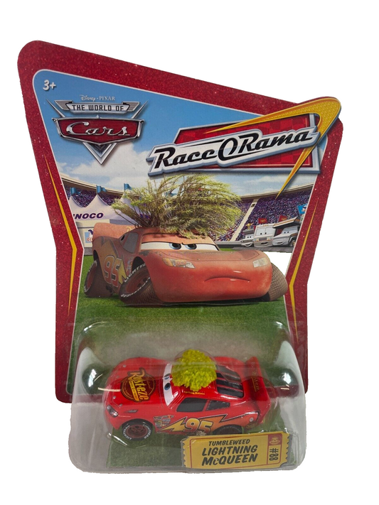 🏁 Hot Wheels Disney Pixar Cars Tumbleweed Lightning McQueen #88 – Race O Rama