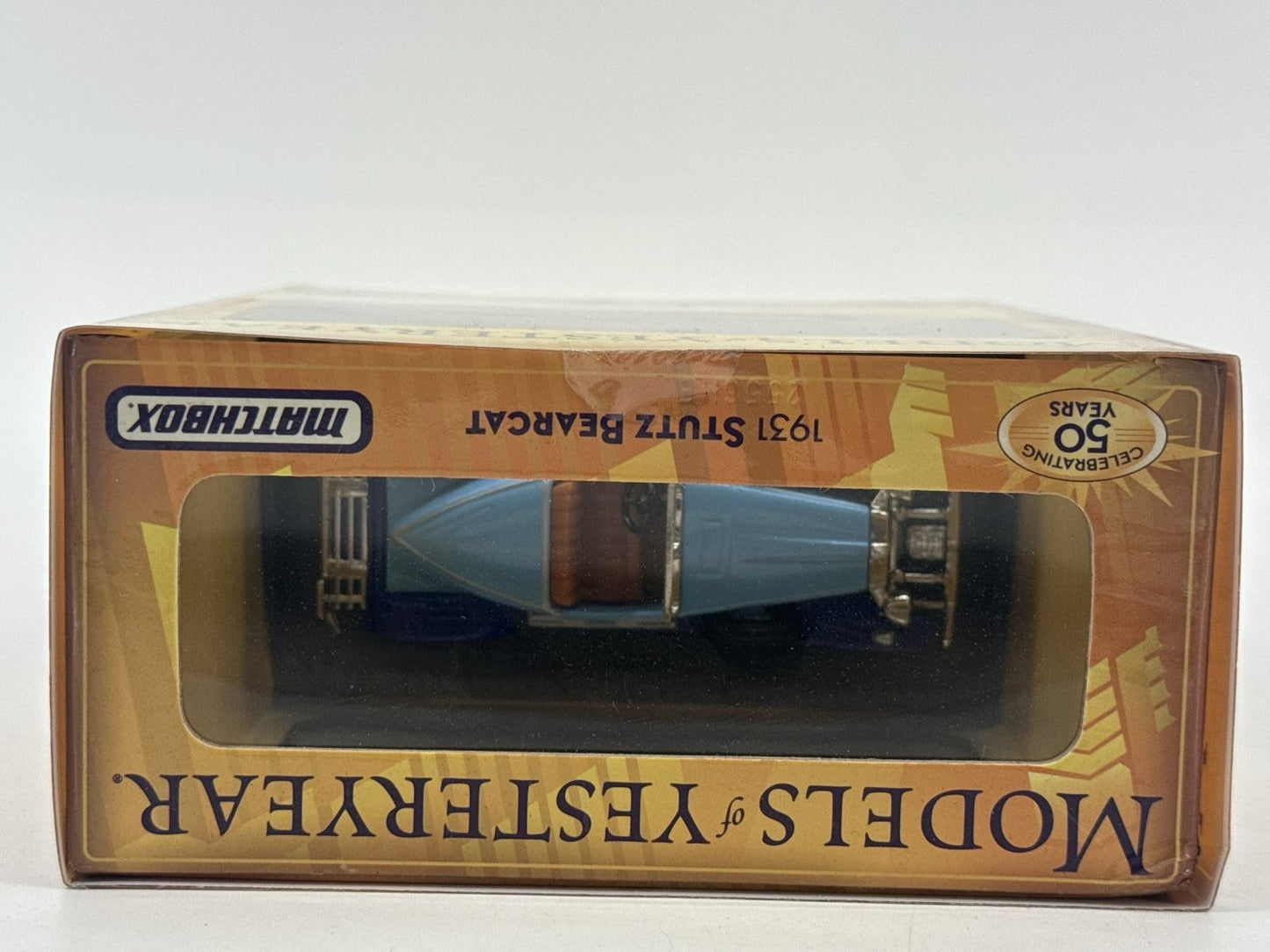 Matchbox Yesteryear Y-14 1931 Stutz Bearcat Blue Diecast