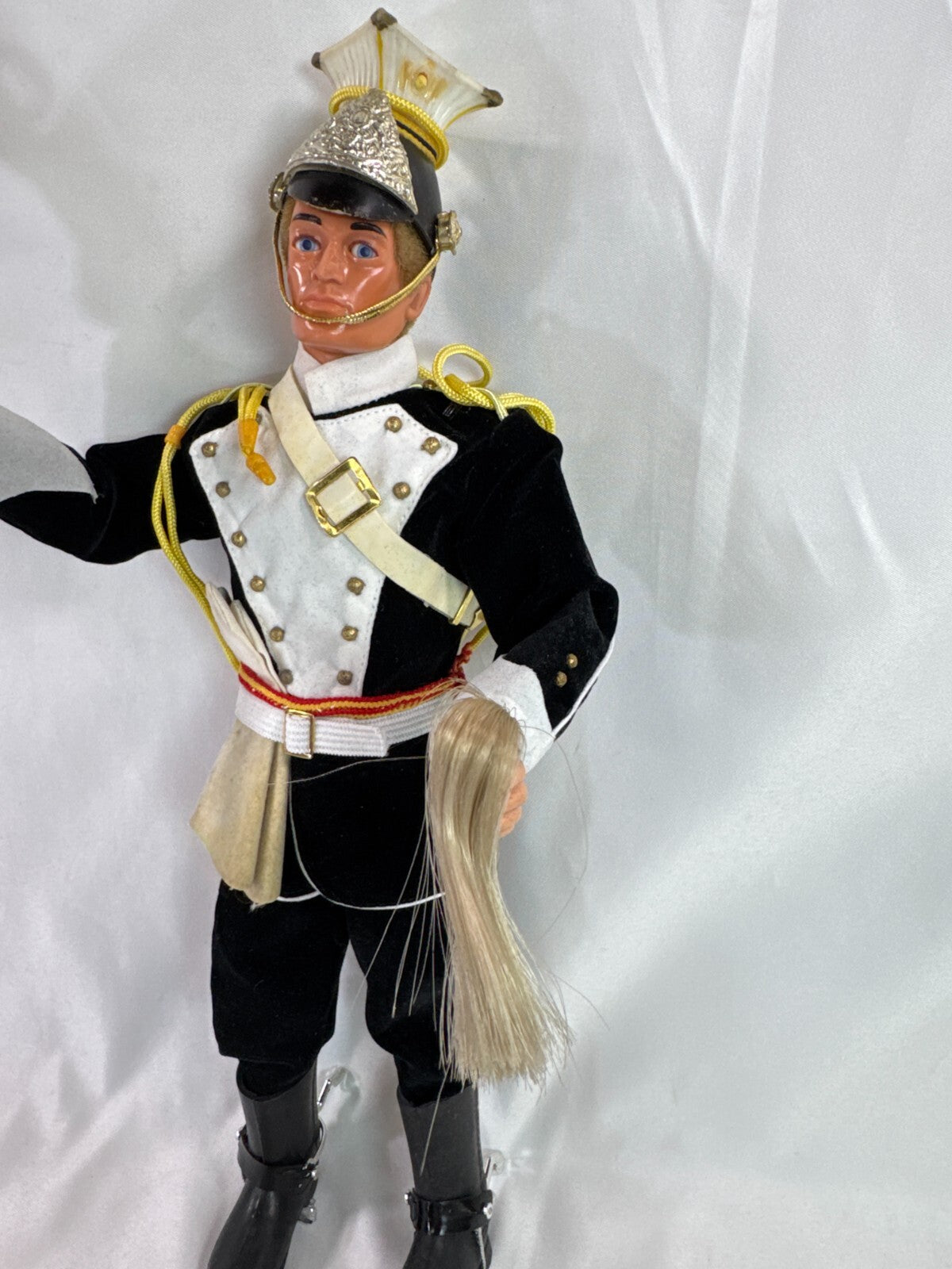 Action Man 17th/21st Lancer 12" Blonde Flocked Hair AM015 Palitoy 40th Nostalgic