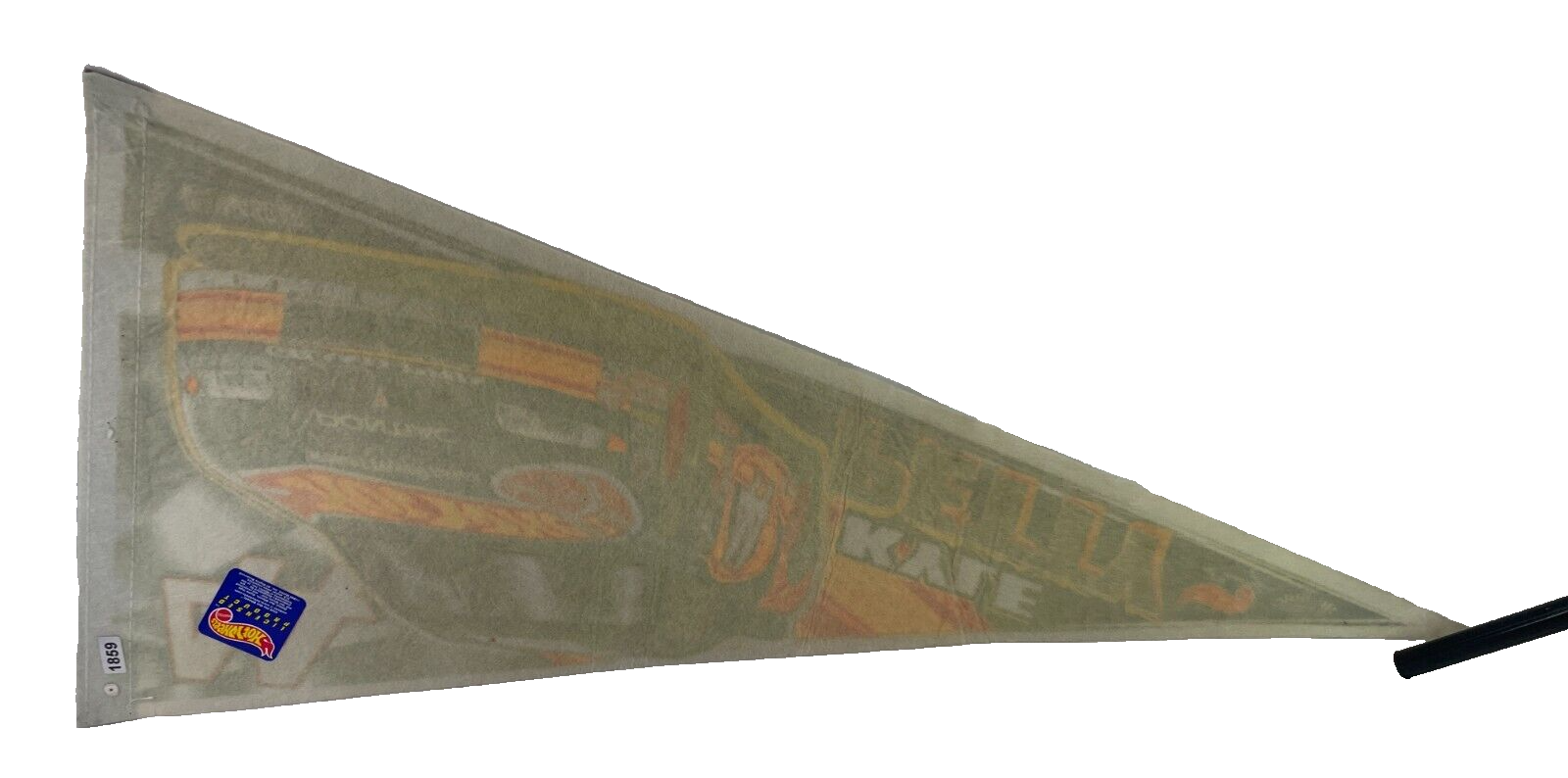 Vintage Hot Wheels Kyle Petty #44 NASCAR Pennant – Rare Racing Collectible!