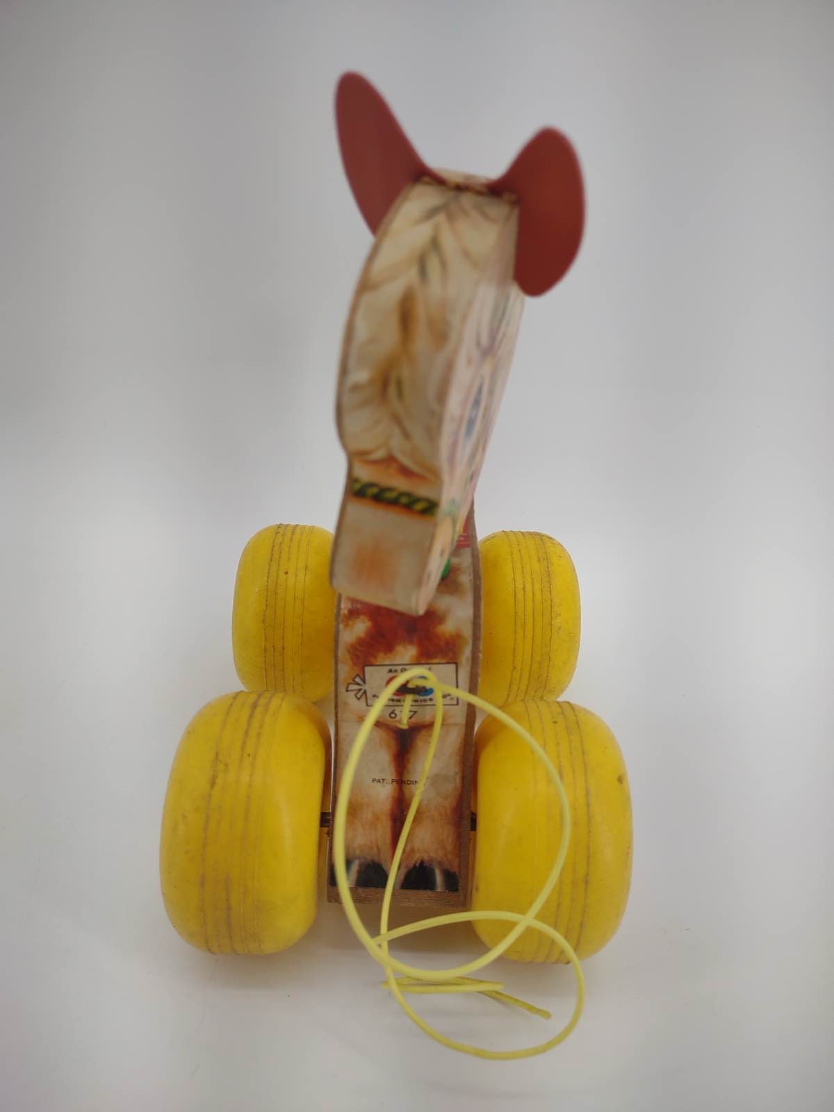 Fisher-Price 1965 Prancy Pony Pull Toy #617 Clip Clop Noise
