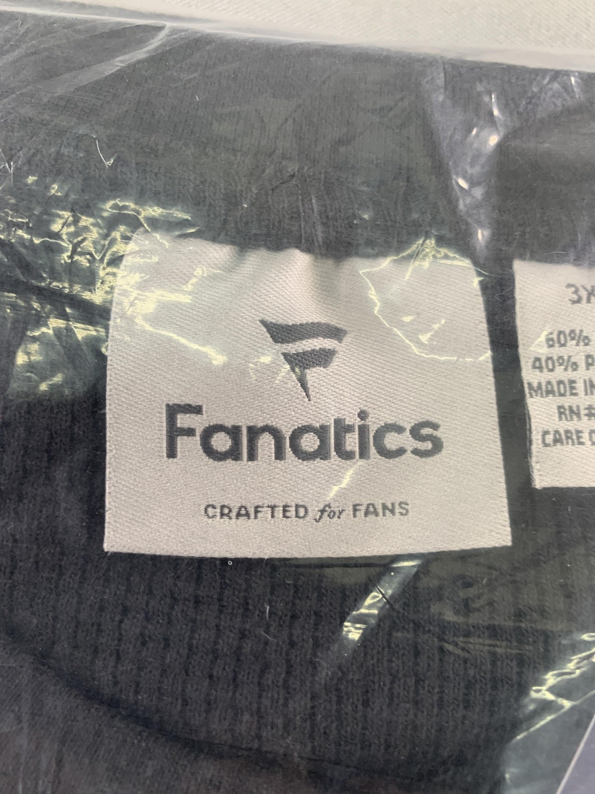 Kansas City Chiefs Shirt Mens 3XLT Black NFL Football Thermal Long Sleeve