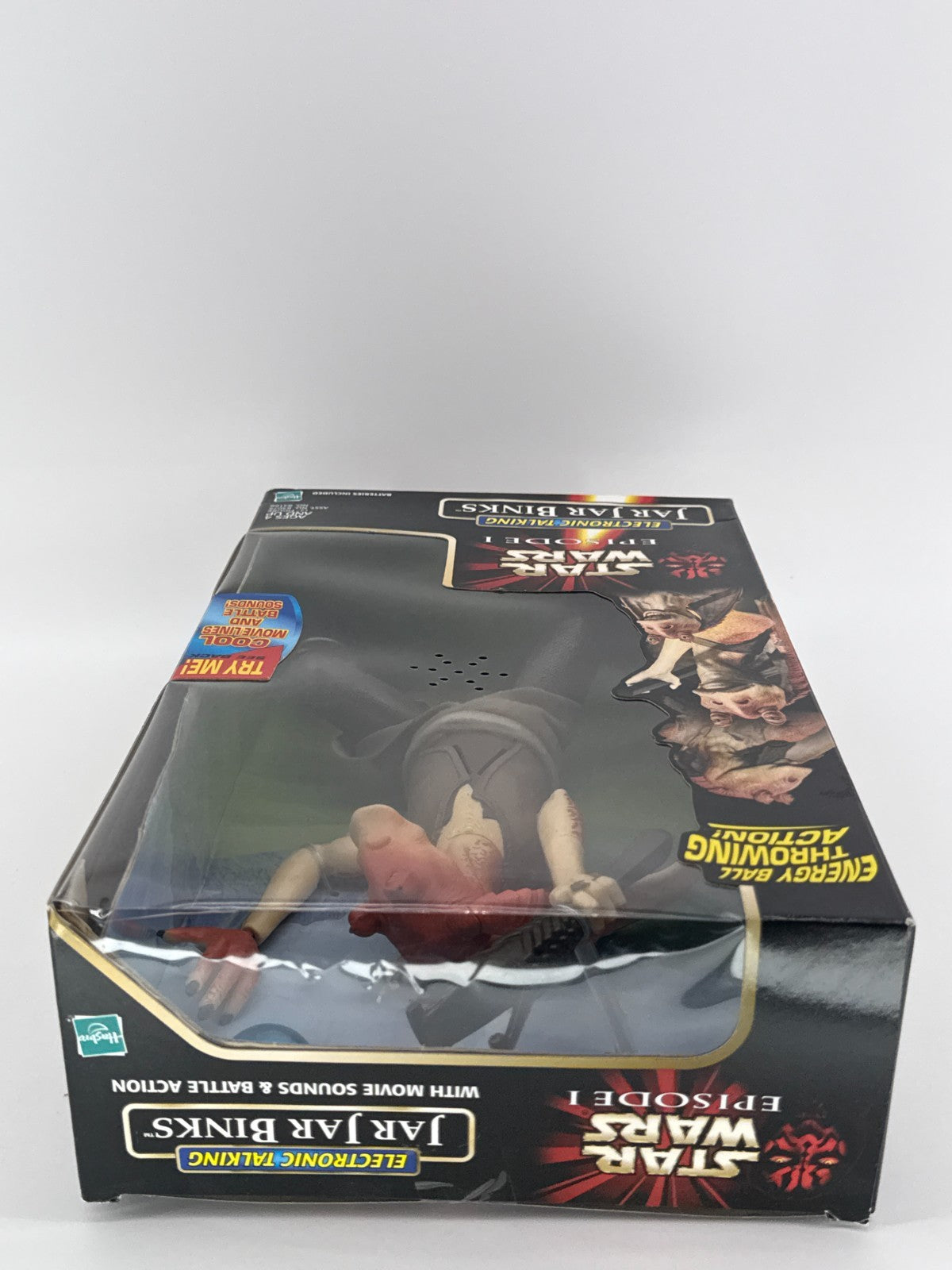 Star Wars Ep 1 Electronic Talking Jar Jar Binks Figure Hasbro 12” Voice Sounds
