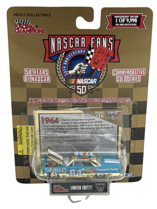 Vintage NASCAR Fans Hat Cap Snap Back Commemorative Gold Series Racing Champions