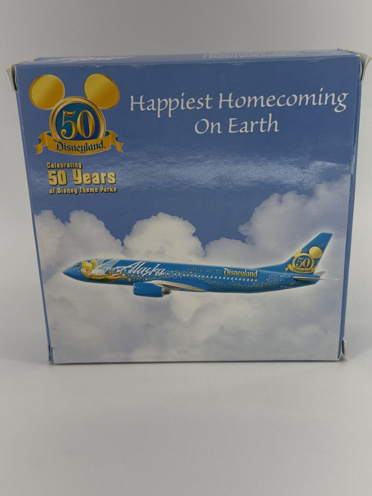 Gemini Jets Alaska Airlines Boeing 737-400 Disneyland 50th Diecast Model 1:400