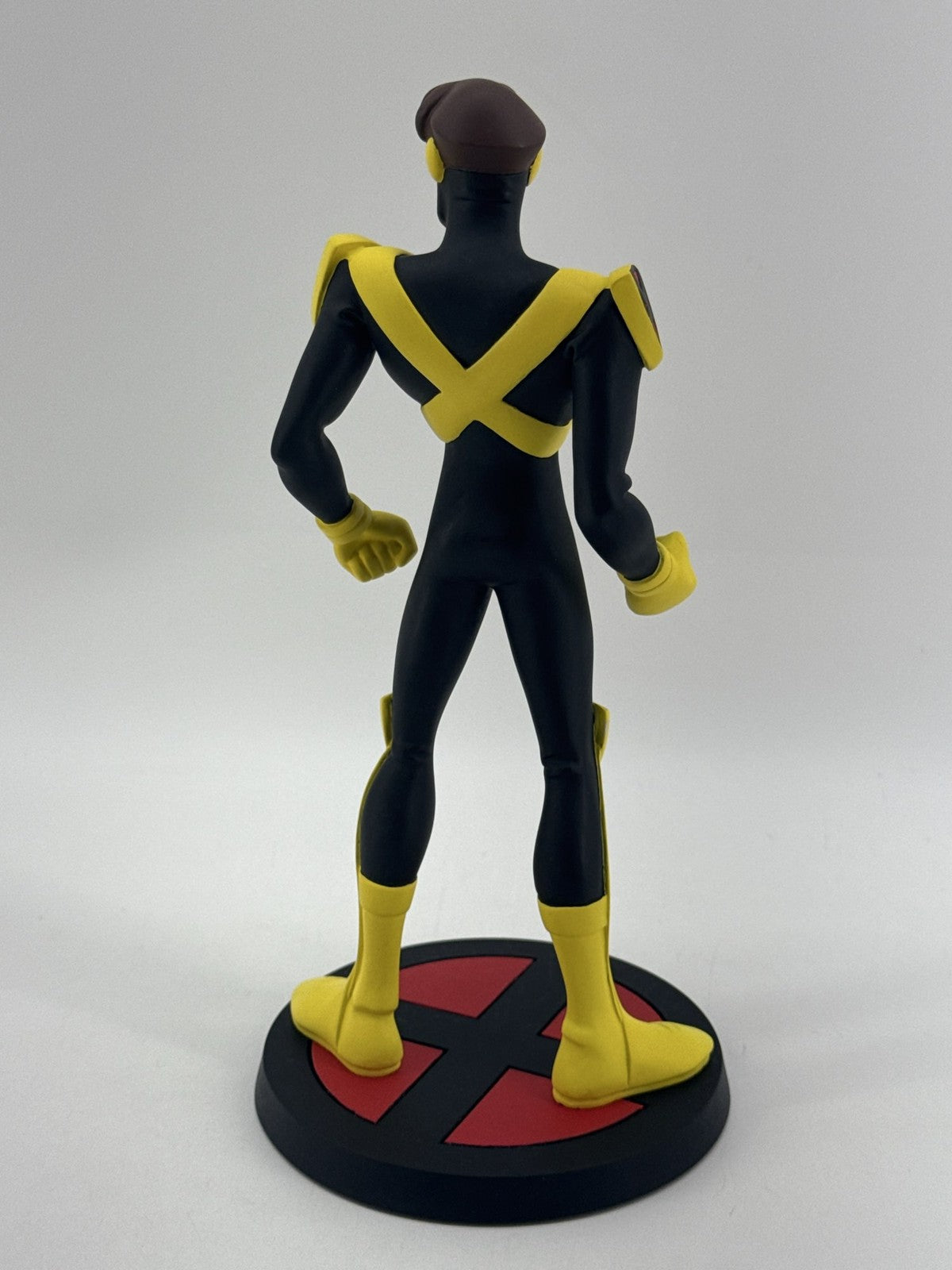 Hard Hero Marvel X-Men Evolution Cyclops Maquette Statue Yellow Black