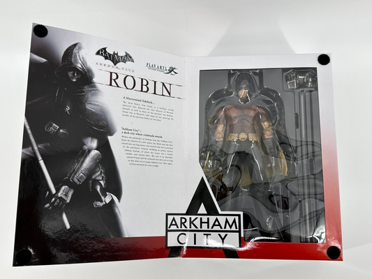 Play Arts Kai Batman Arkham City No.3 Robin 10" Action Figure Square Enix NEW
