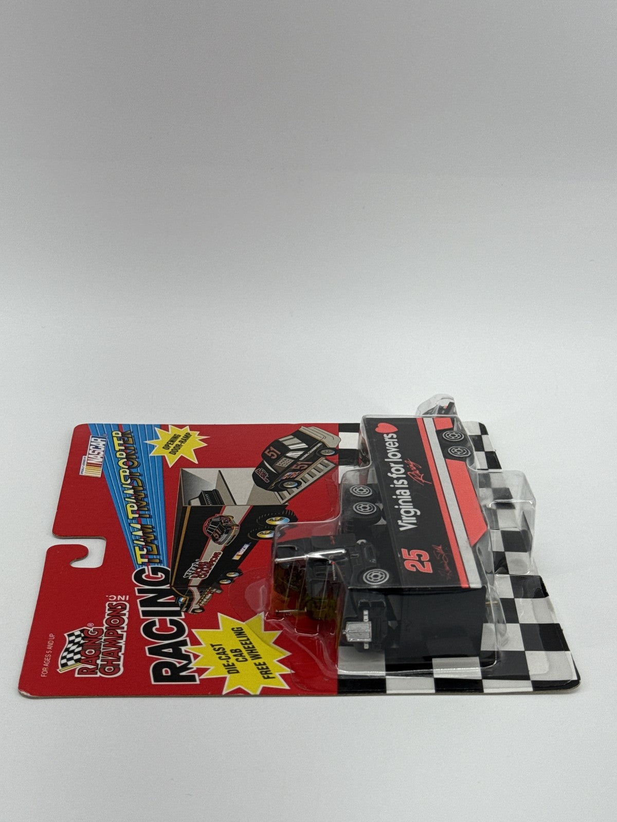Vintage Racing Champions NASCAR Team Transporter Virginia Is For Lovers 25 Dieca